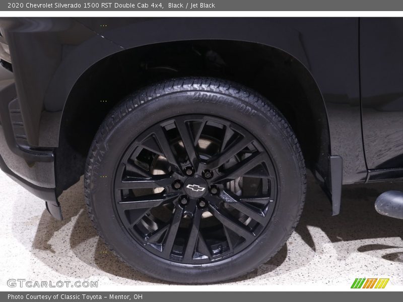 Black / Jet Black 2020 Chevrolet Silverado 1500 RST Double Cab 4x4