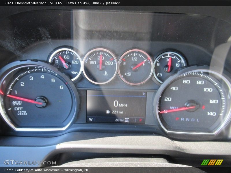 Black / Jet Black 2021 Chevrolet Silverado 1500 RST Crew Cab 4x4