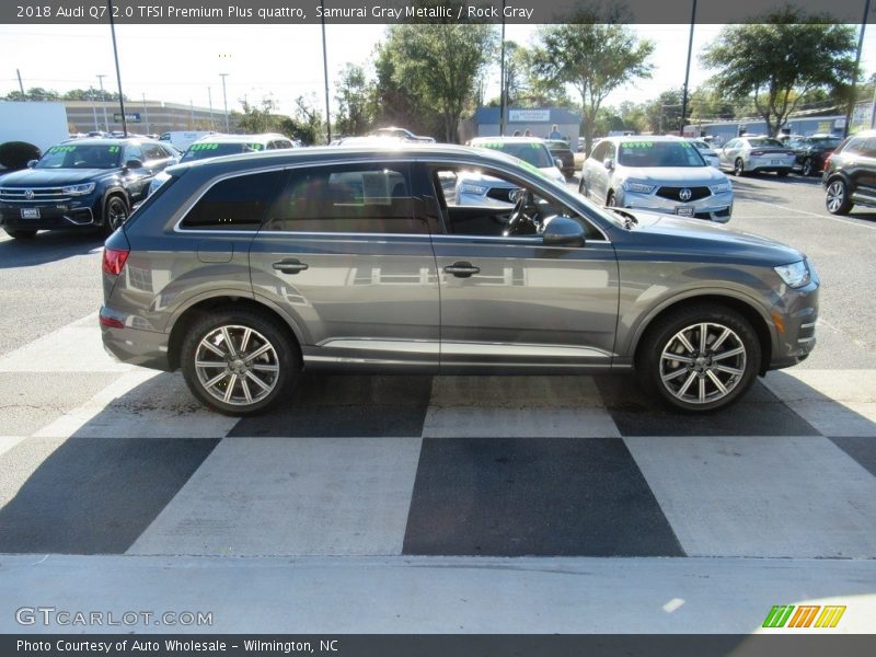 Samurai Gray Metallic / Rock Gray 2018 Audi Q7 2.0 TFSI Premium Plus quattro