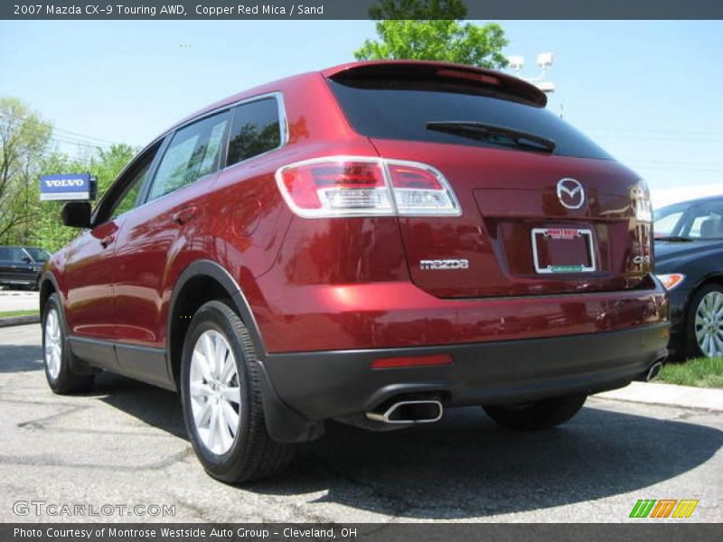 Copper Red Mica / Sand 2007 Mazda CX-9 Touring AWD
