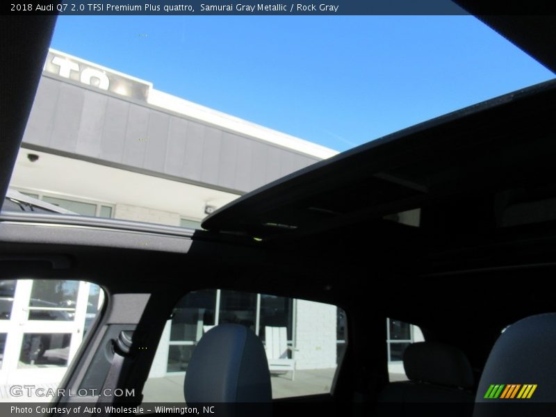 Samurai Gray Metallic / Rock Gray 2018 Audi Q7 2.0 TFSI Premium Plus quattro
