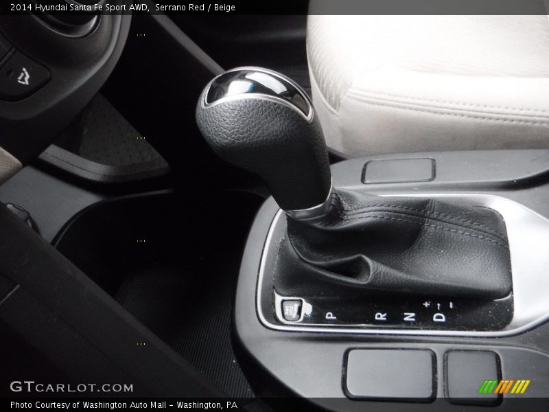 Serrano Red / Beige 2014 Hyundai Santa Fe Sport AWD