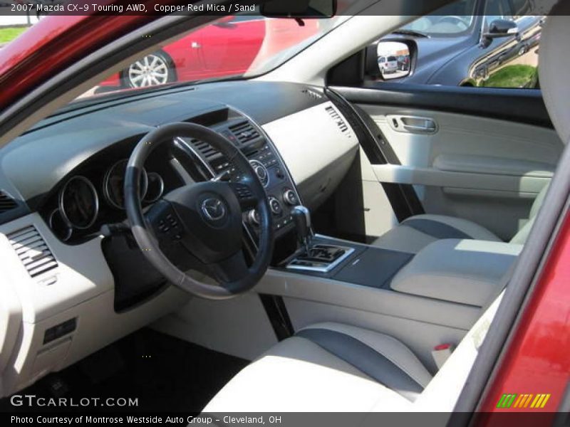 Copper Red Mica / Sand 2007 Mazda CX-9 Touring AWD