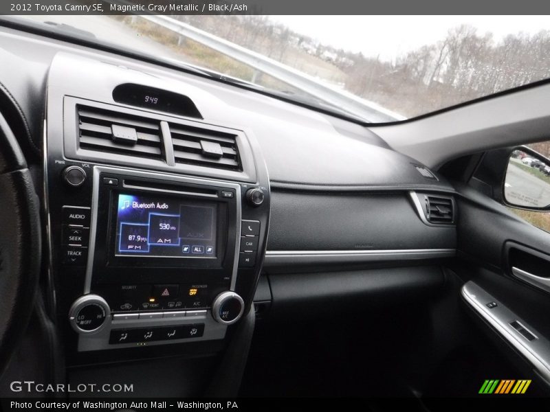 Magnetic Gray Metallic / Black/Ash 2012 Toyota Camry SE