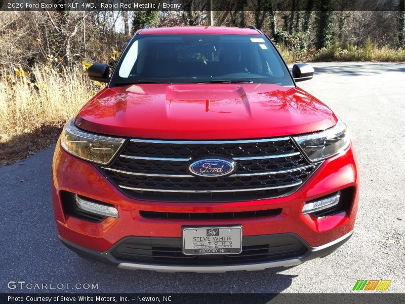 Rapid Red Metallic / Ebony 2020 Ford Explorer XLT 4WD