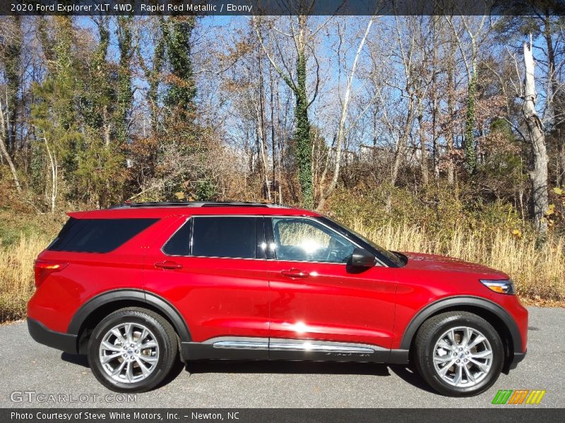 Rapid Red Metallic / Ebony 2020 Ford Explorer XLT 4WD