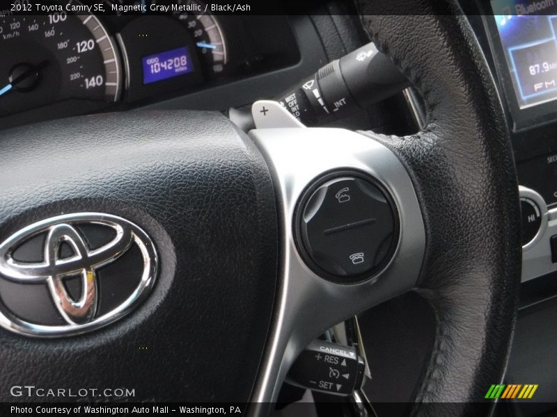 Magnetic Gray Metallic / Black/Ash 2012 Toyota Camry SE