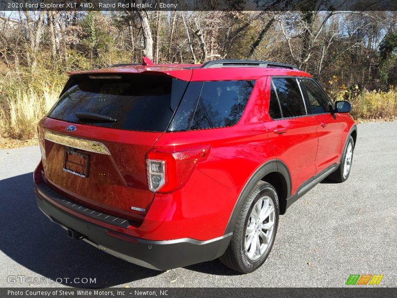 Rapid Red Metallic / Ebony 2020 Ford Explorer XLT 4WD