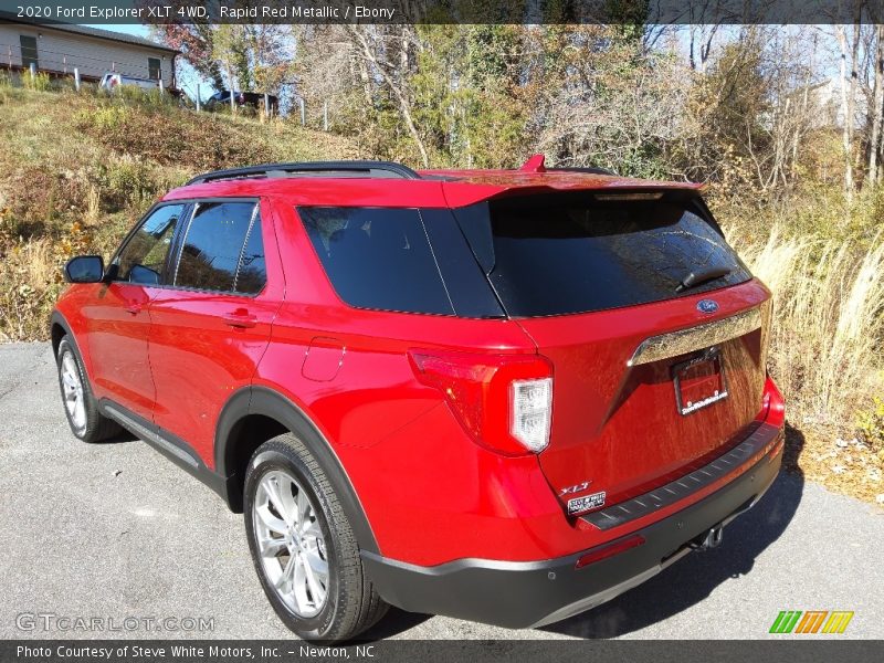 Rapid Red Metallic / Ebony 2020 Ford Explorer XLT 4WD