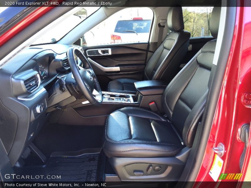 Front Seat of 2020 Explorer XLT 4WD