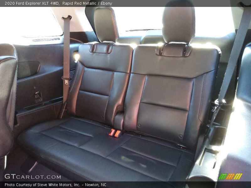 Rear Seat of 2020 Explorer XLT 4WD