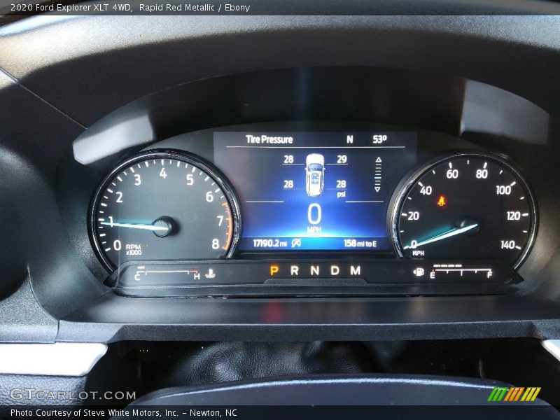 Rapid Red Metallic / Ebony 2020 Ford Explorer XLT 4WD