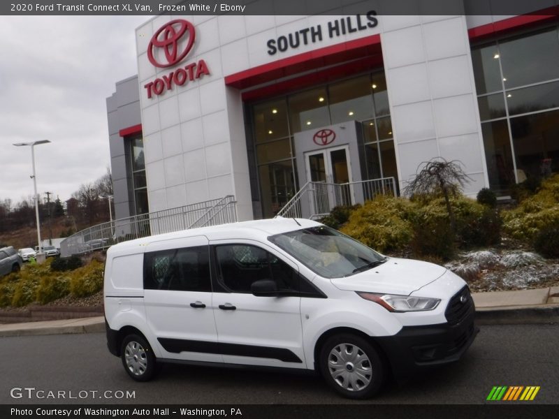 Frozen White / Ebony 2020 Ford Transit Connect XL Van