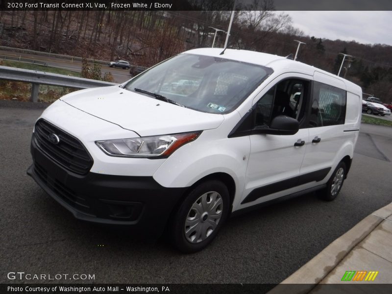 Frozen White / Ebony 2020 Ford Transit Connect XL Van