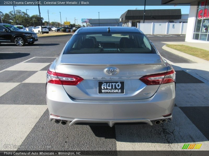 Celestial Silver Metallic / Black 2020 Toyota Camry XSE