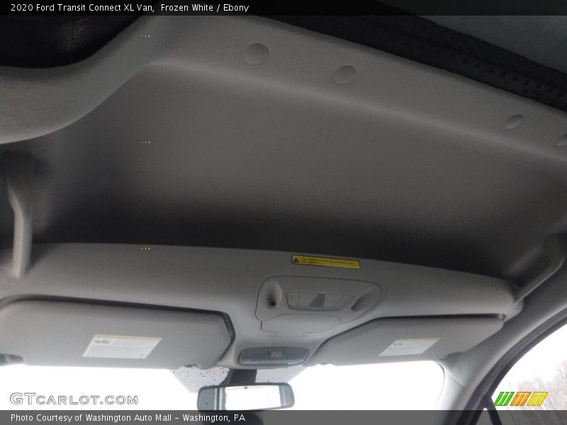 Frozen White / Ebony 2020 Ford Transit Connect XL Van