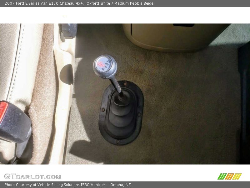  2007 E Series Van E150 Chateau 4x4 4 Speed Automatic Shifter