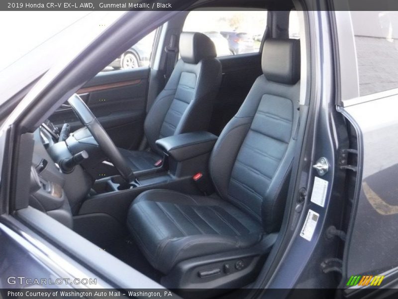 Gunmetal Metallic / Black 2019 Honda CR-V EX-L AWD