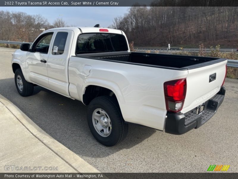  2022 Tacoma SR Access Cab Super White