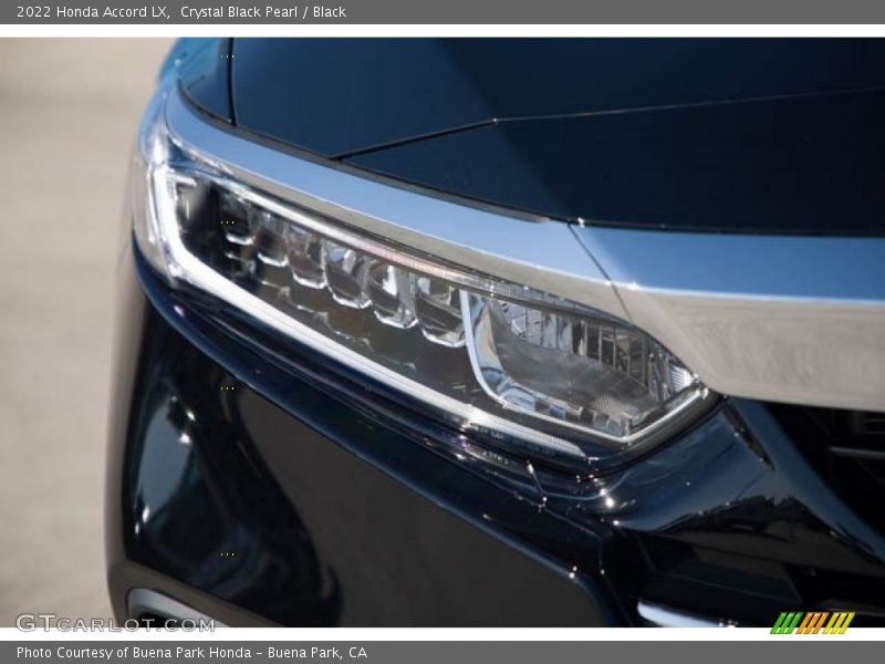 Crystal Black Pearl / Black 2022 Honda Accord LX