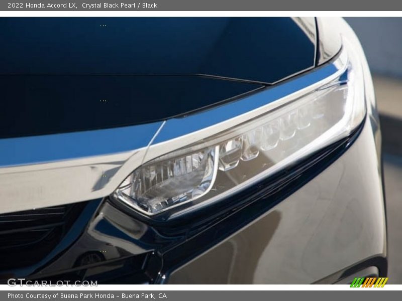 Crystal Black Pearl / Black 2022 Honda Accord LX
