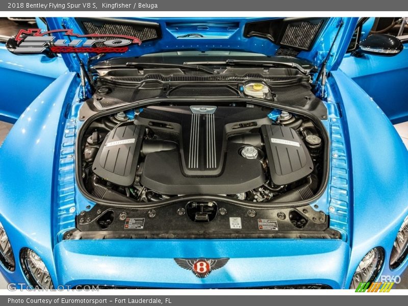Kingfisher / Beluga 2018 Bentley Flying Spur V8 S