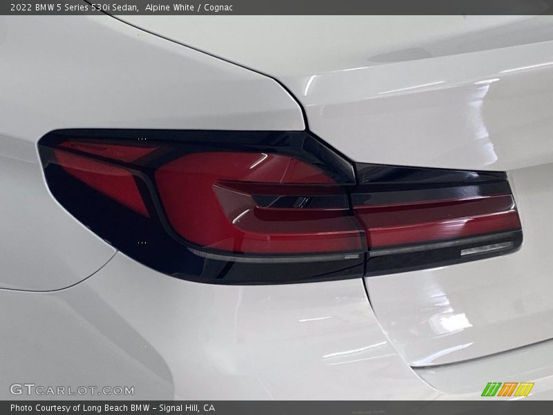 Alpine White / Cognac 2022 BMW 5 Series 530i Sedan