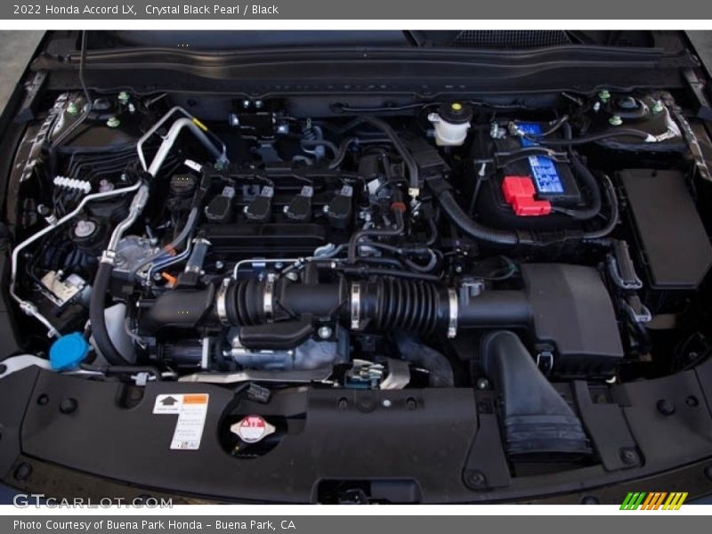 Crystal Black Pearl / Black 2022 Honda Accord LX