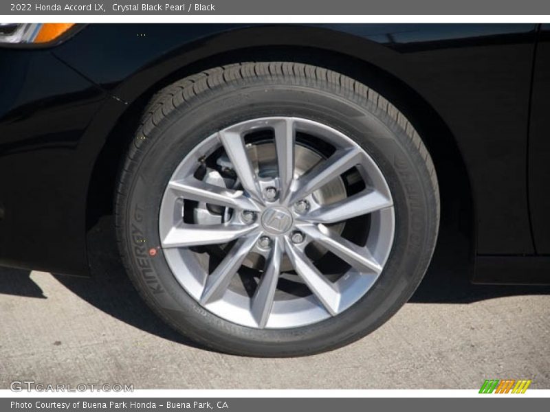 Crystal Black Pearl / Black 2022 Honda Accord LX