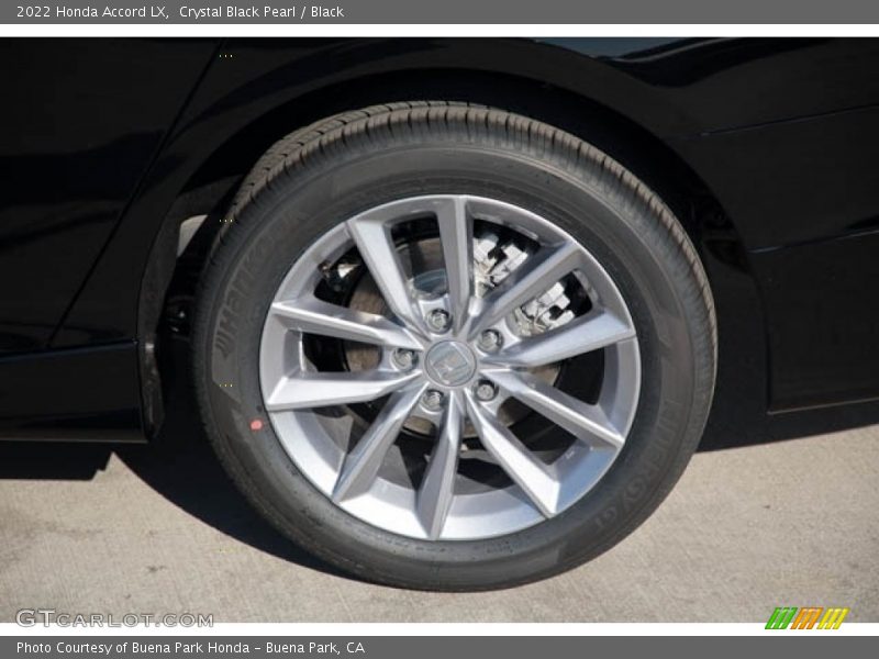 Crystal Black Pearl / Black 2022 Honda Accord LX