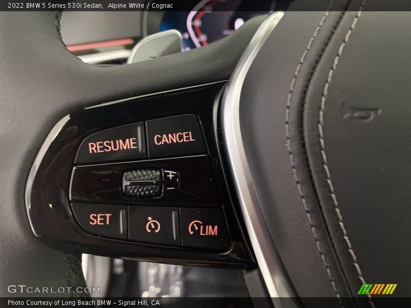 Alpine White / Cognac 2022 BMW 5 Series 530i Sedan