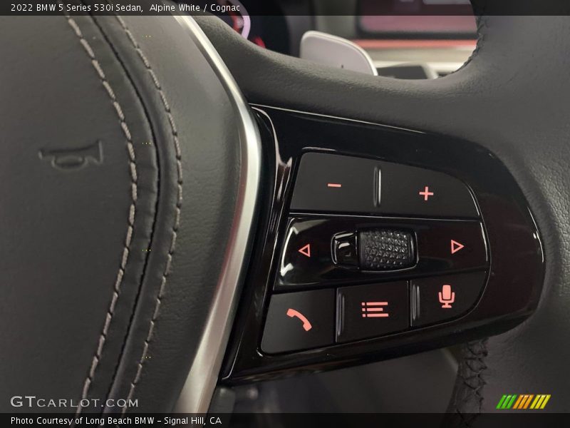 Alpine White / Cognac 2022 BMW 5 Series 530i Sedan
