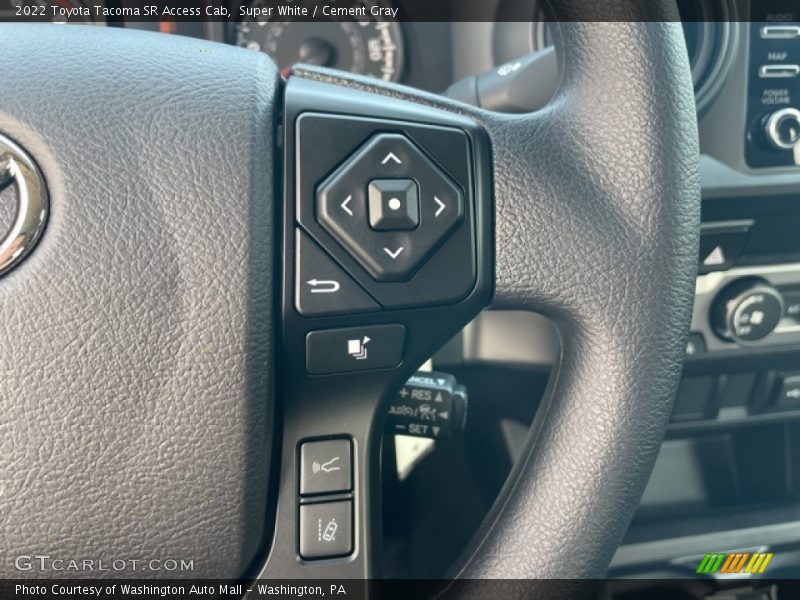  2022 Tacoma SR Access Cab Steering Wheel