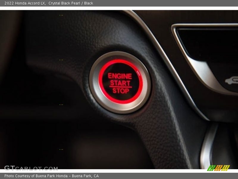 Crystal Black Pearl / Black 2022 Honda Accord LX