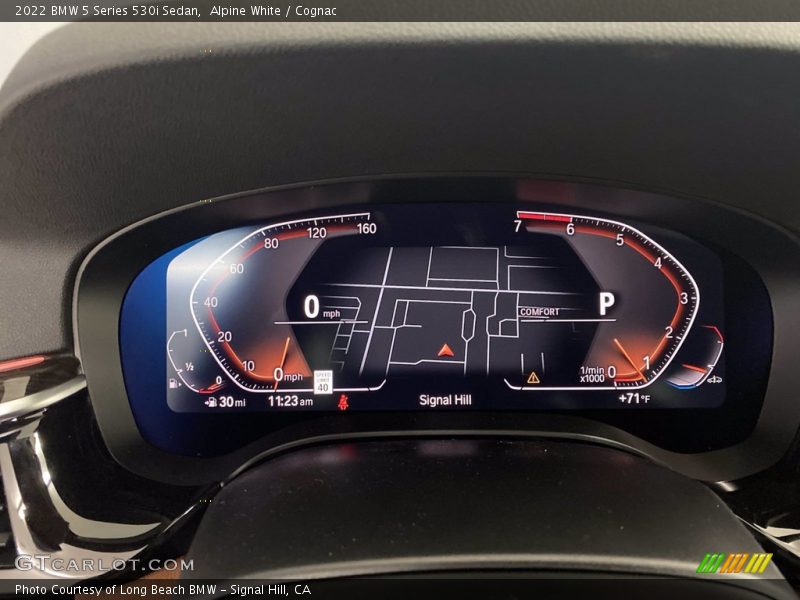Alpine White / Cognac 2022 BMW 5 Series 530i Sedan