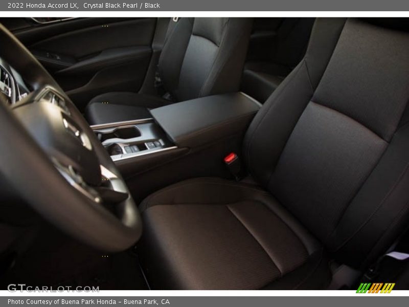 Crystal Black Pearl / Black 2022 Honda Accord LX