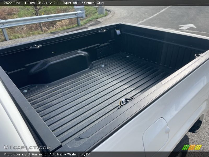 Super White / Cement Gray 2022 Toyota Tacoma SR Access Cab