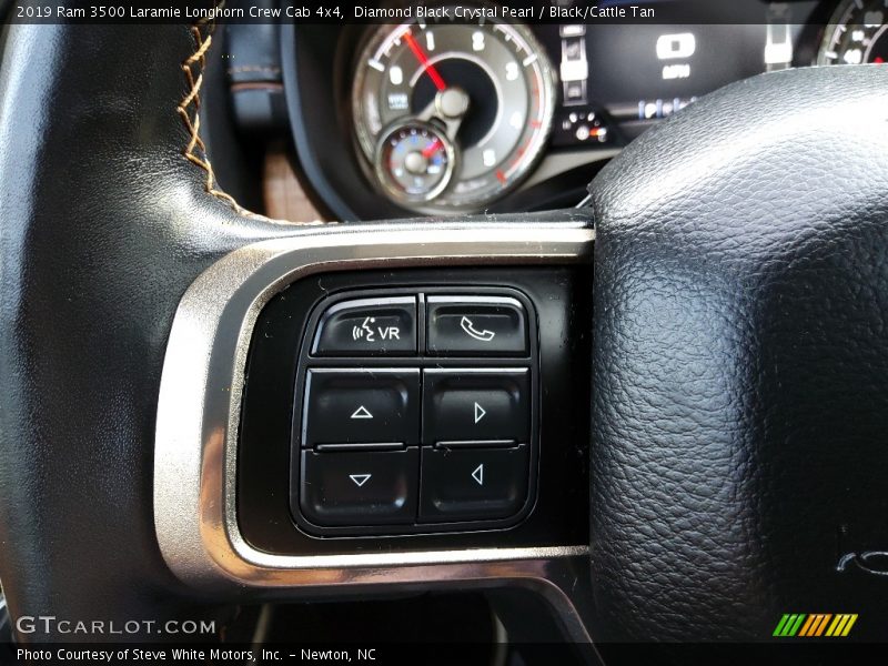  2019 3500 Laramie Longhorn Crew Cab 4x4 Steering Wheel