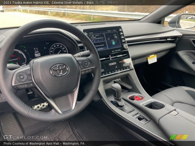 Celestial Silver Metallic / Black 2021 Toyota Avalon Hybrid XSE
