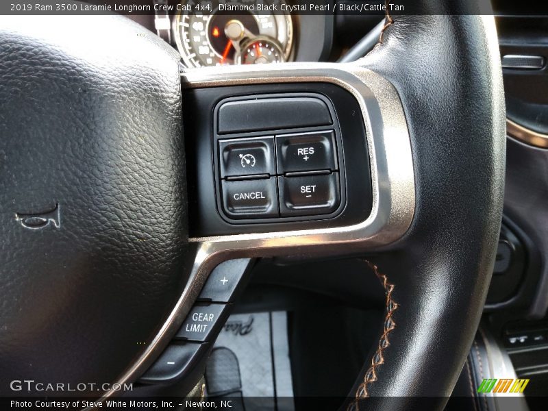  2019 3500 Laramie Longhorn Crew Cab 4x4 Steering Wheel