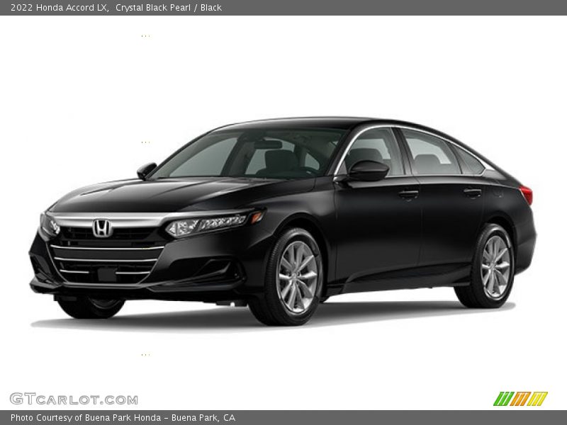 Crystal Black Pearl / Black 2022 Honda Accord LX