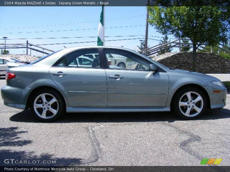 Sepang Green Metallic / Beige 2004 Mazda MAZDA6 s Sedan