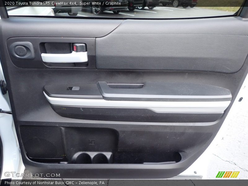 Super White / Graphite 2020 Toyota Tundra SR5 CrewMax 4x4