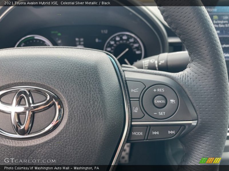 Celestial Silver Metallic / Black 2021 Toyota Avalon Hybrid XSE