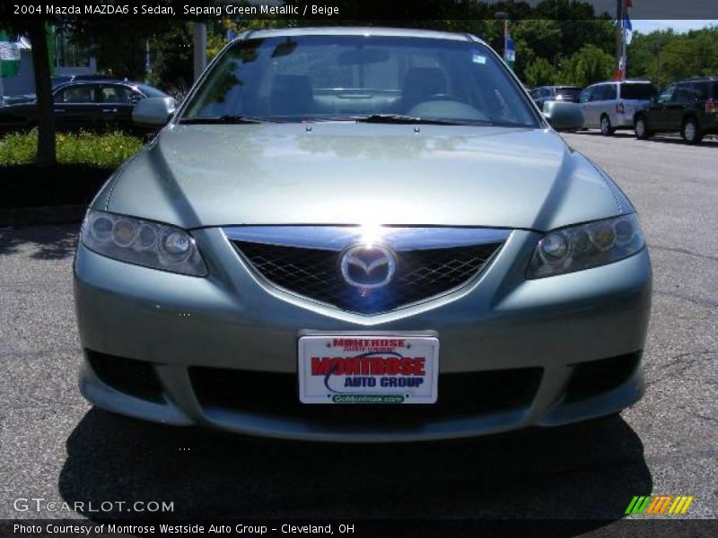 Sepang Green Metallic / Beige 2004 Mazda MAZDA6 s Sedan