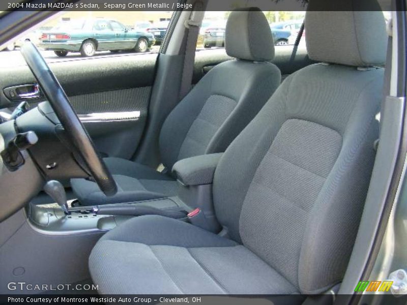 Sepang Green Metallic / Beige 2004 Mazda MAZDA6 s Sedan