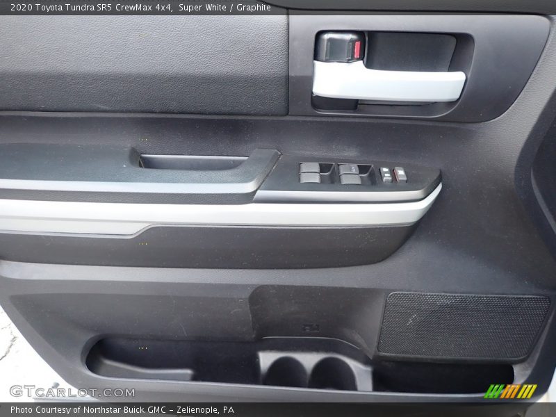 Super White / Graphite 2020 Toyota Tundra SR5 CrewMax 4x4