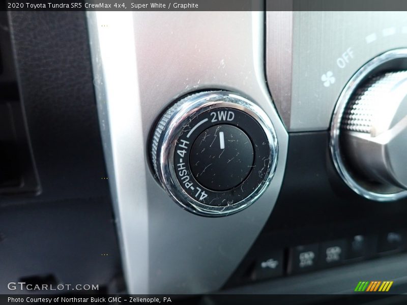 Super White / Graphite 2020 Toyota Tundra SR5 CrewMax 4x4