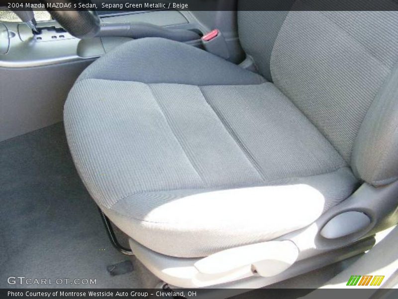 Sepang Green Metallic / Beige 2004 Mazda MAZDA6 s Sedan