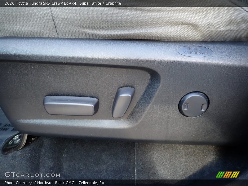 Super White / Graphite 2020 Toyota Tundra SR5 CrewMax 4x4
